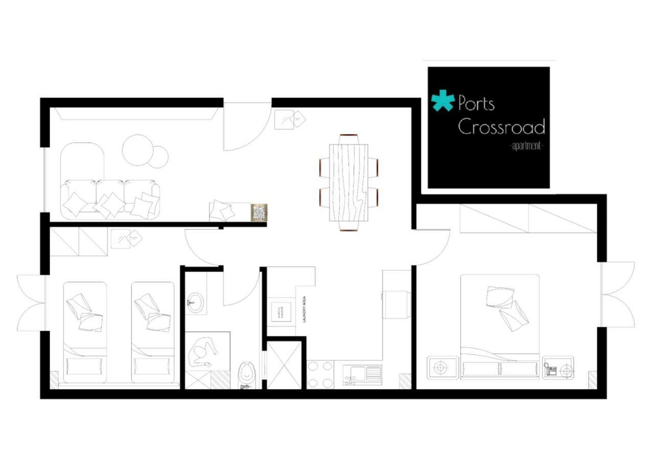 Ports Crossroad D Apartment Piraeus Luaran gambar